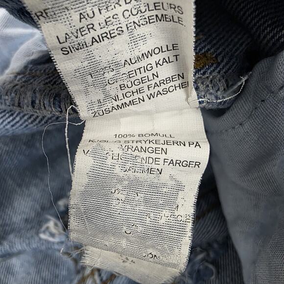 Missguided Jeans Womens Tall 6 Blue High Rise Tapered Leg Mom Fit Denim Pants - Picture 16 of 16